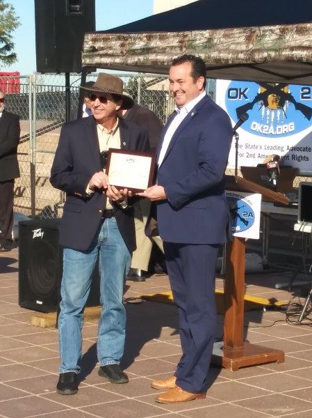 Don Spencer with Sean Roberts