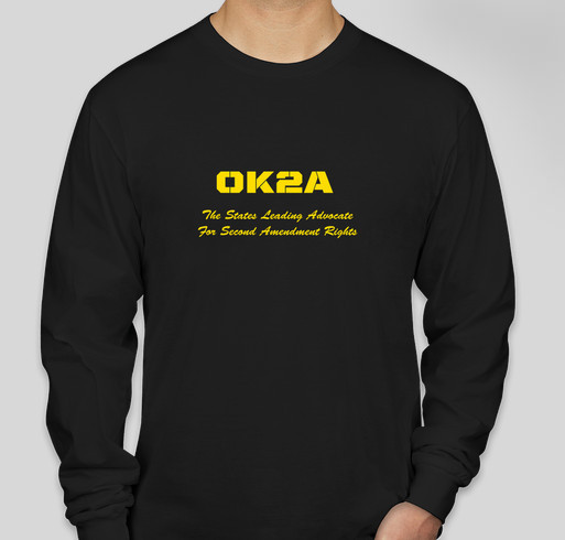 black long-sleeved OK2A tshirt